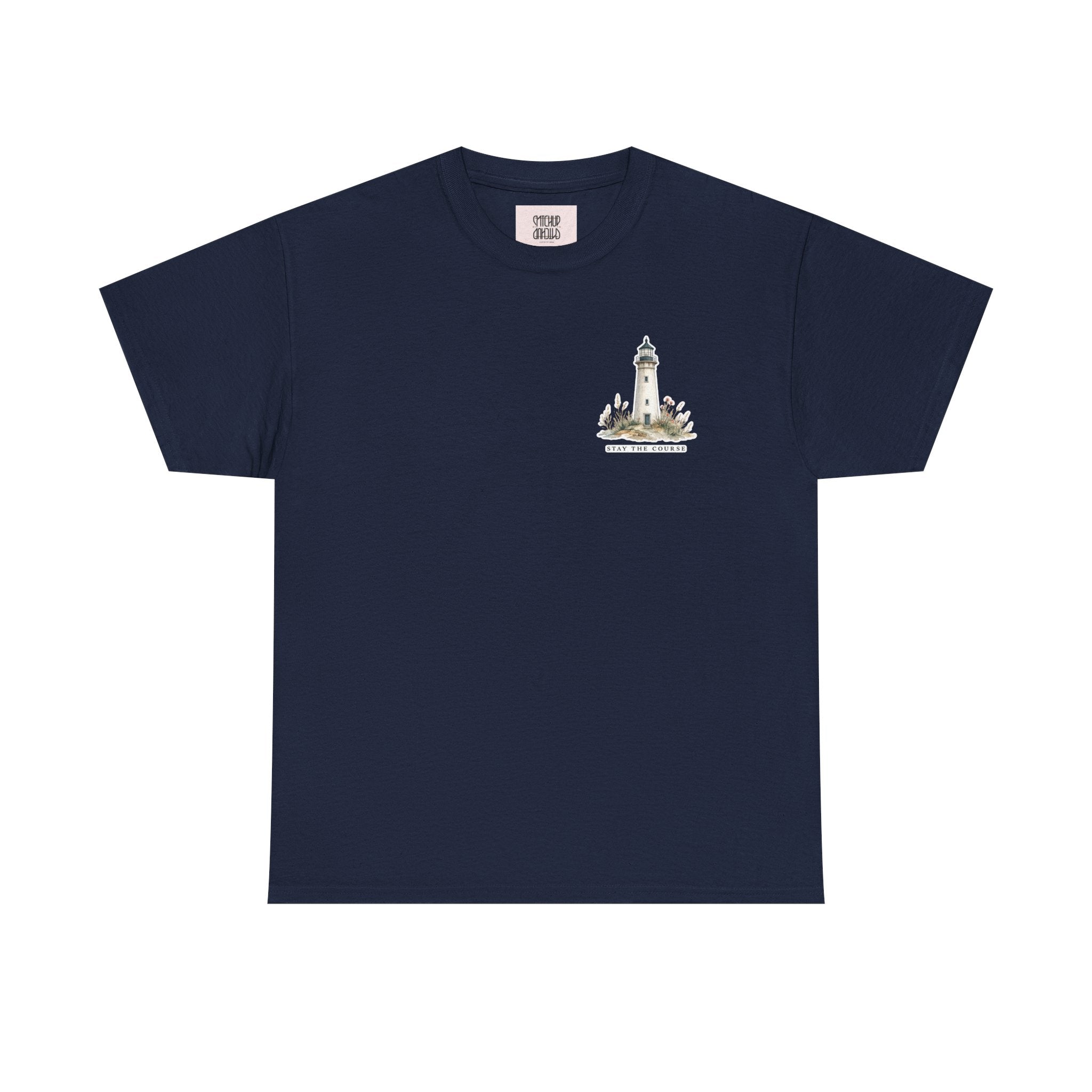Guiding Light - Coastal Lighthouse Graphic T-Shirt