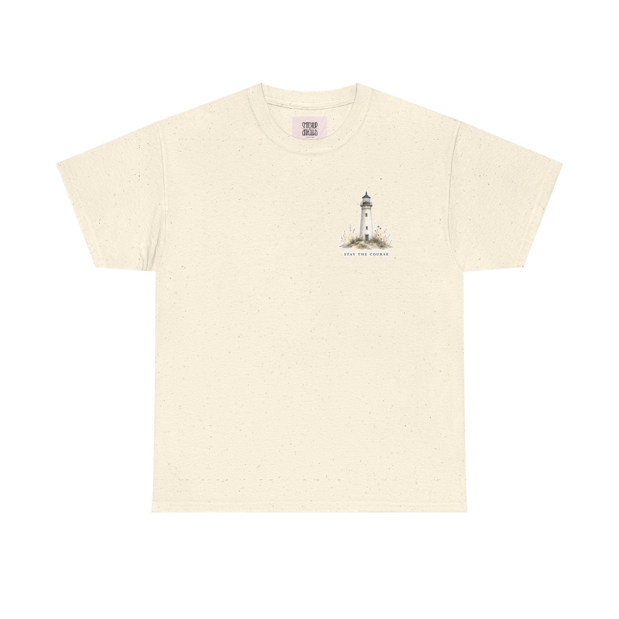 Guiding Light - Coastal Lighthouse Graphic T-Shirt
