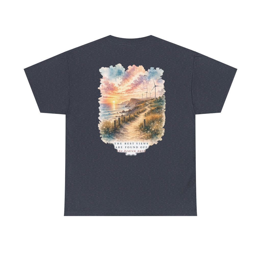 Best View Ahead - Coastal Landscape Summer Graphic T-Shirt