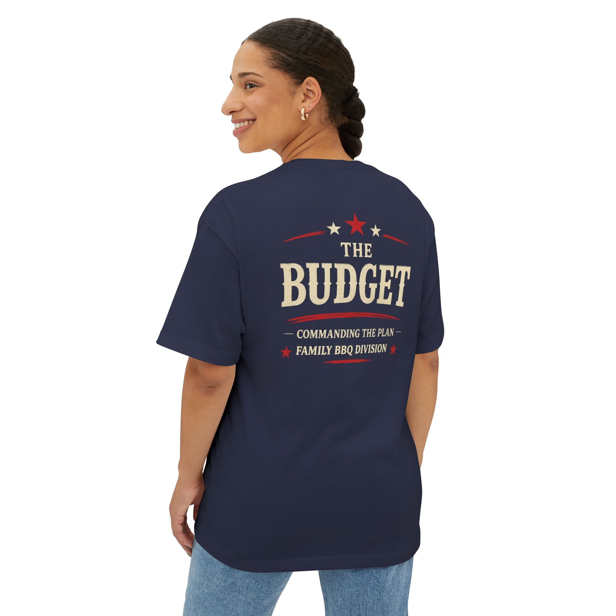 Funny 4th of July Shirt, Commanding the Budget, Family Matching Independence Day T-Shirt