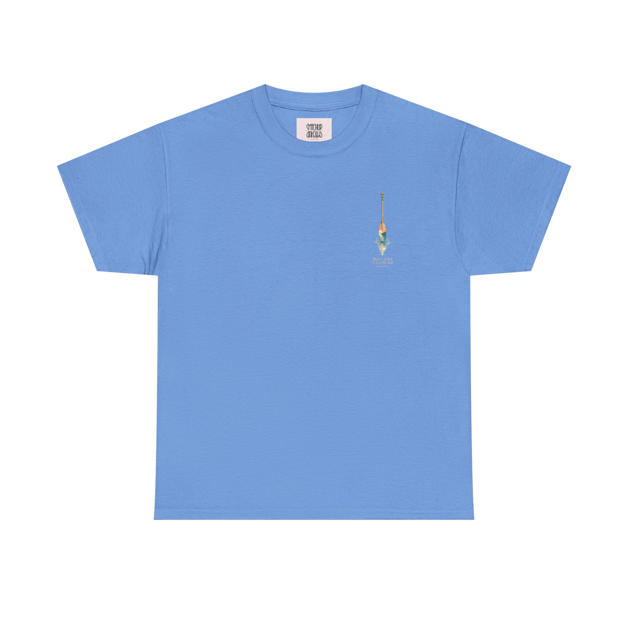Sunset Paddle - Coastal Adventure Graphic T-Shirt