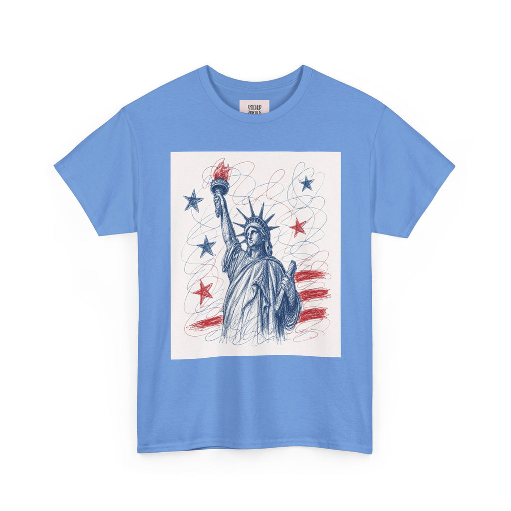 Statue of Liberty - American Freedom - Graphic T-Shirt
