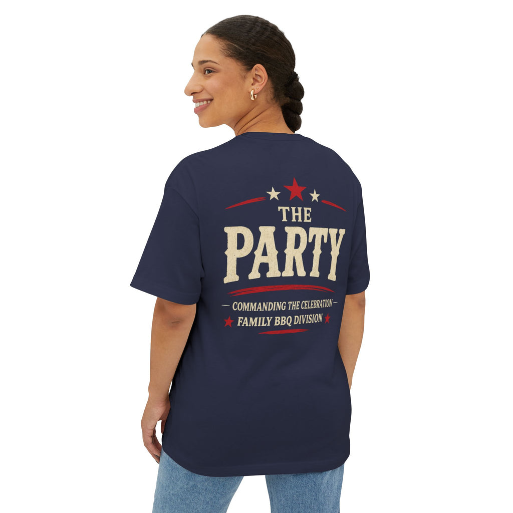 Funny 4th of July Shirt, Commanding the Party, Family Matching Independence Day T-Shirt