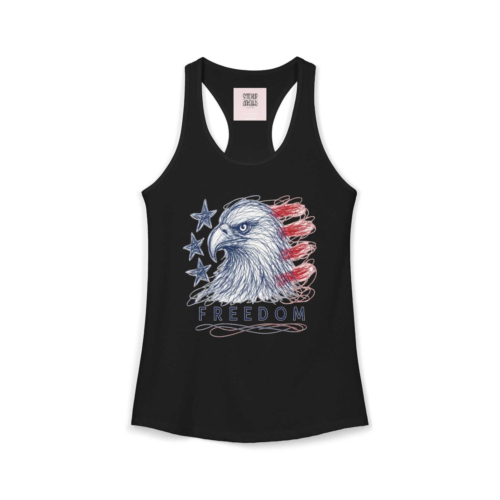 Strength & Honor - USA Pride - Women's Racerback Tank