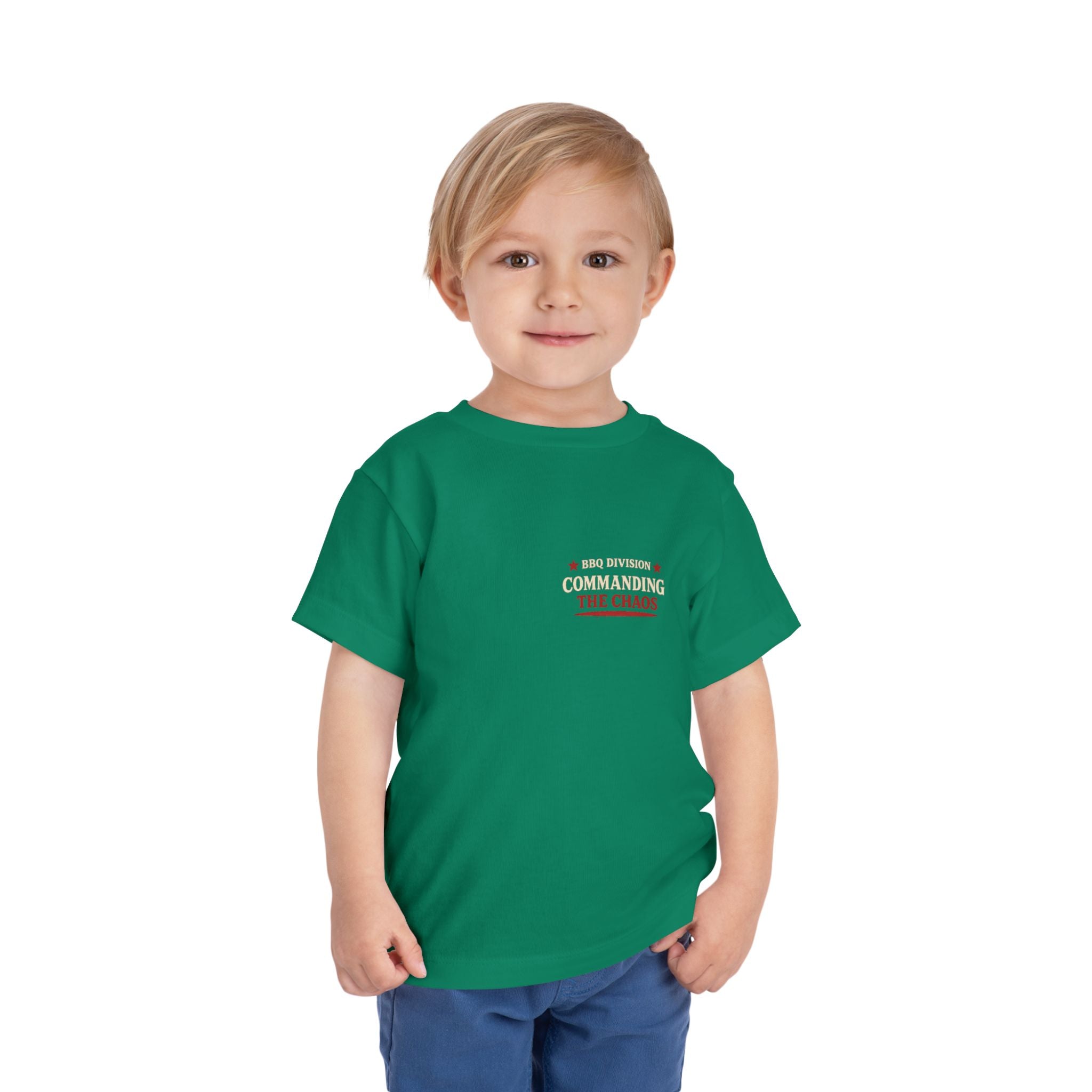 Funny 4th of July Shirt, Commanding the Chaos, Family Matching Independence Day T-Shirt