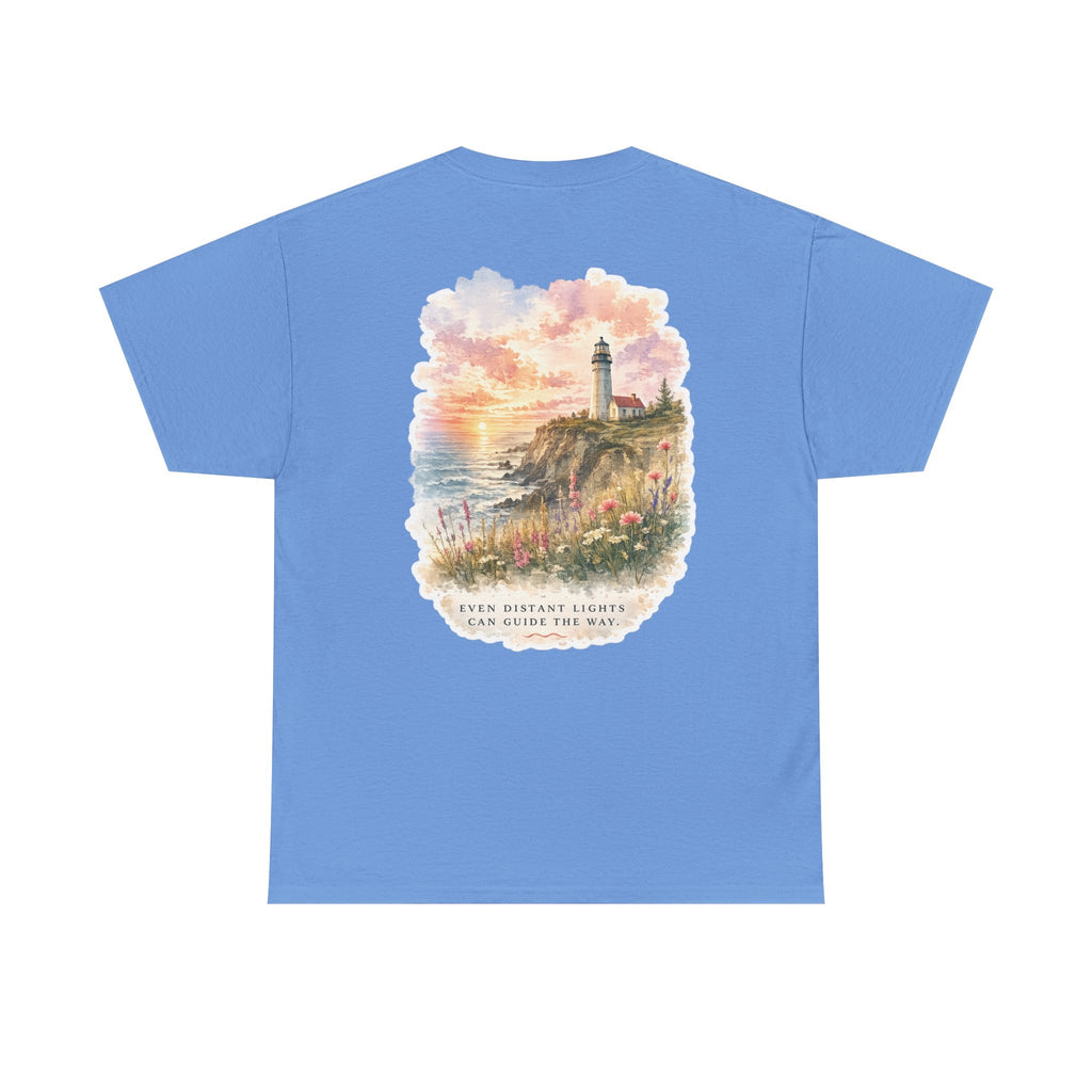Guiding Light - Coastal Lighthouse Graphic T-Shirt