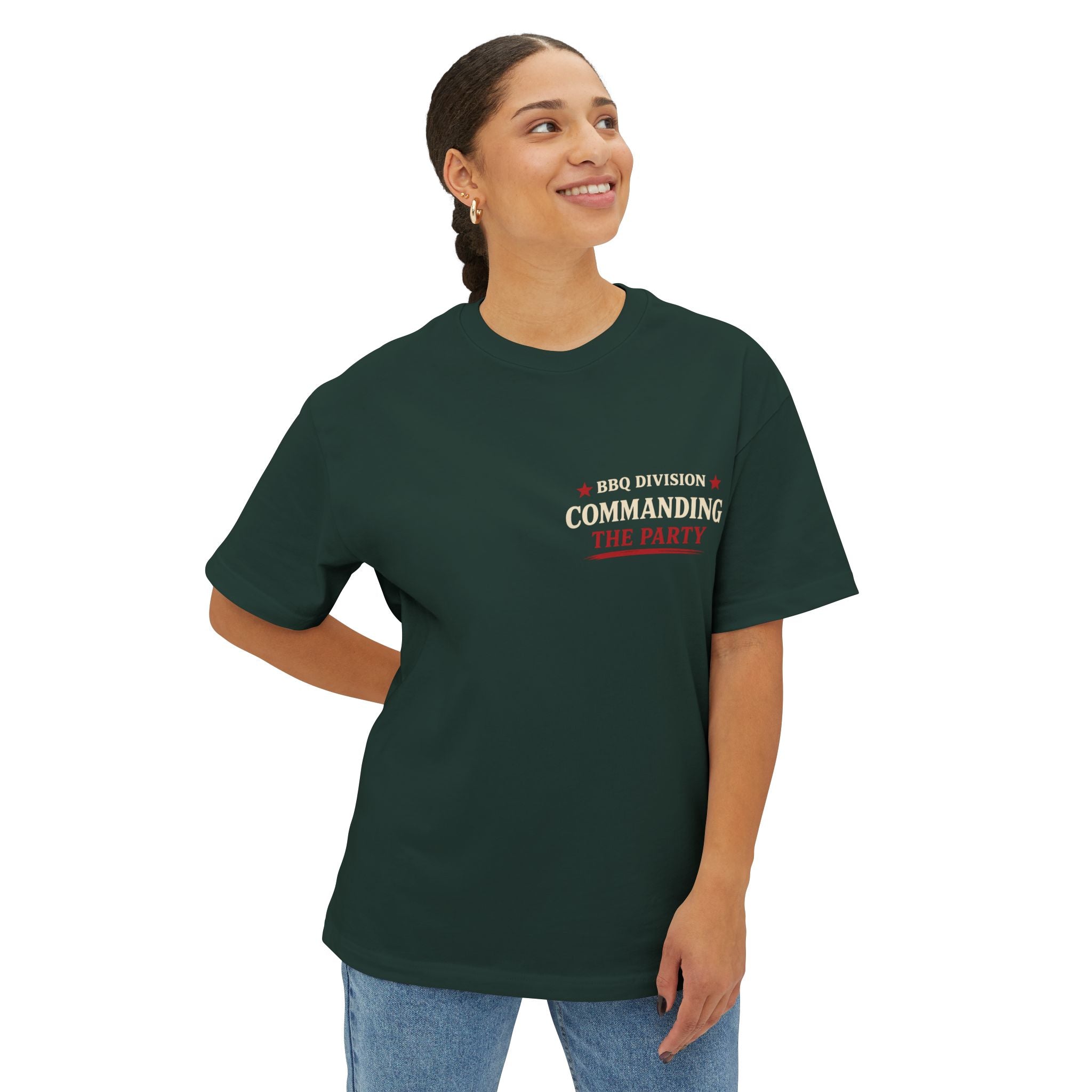 Funny 4th of July Shirt, Commanding the Party, Family Matching Independence Day T-Shirt