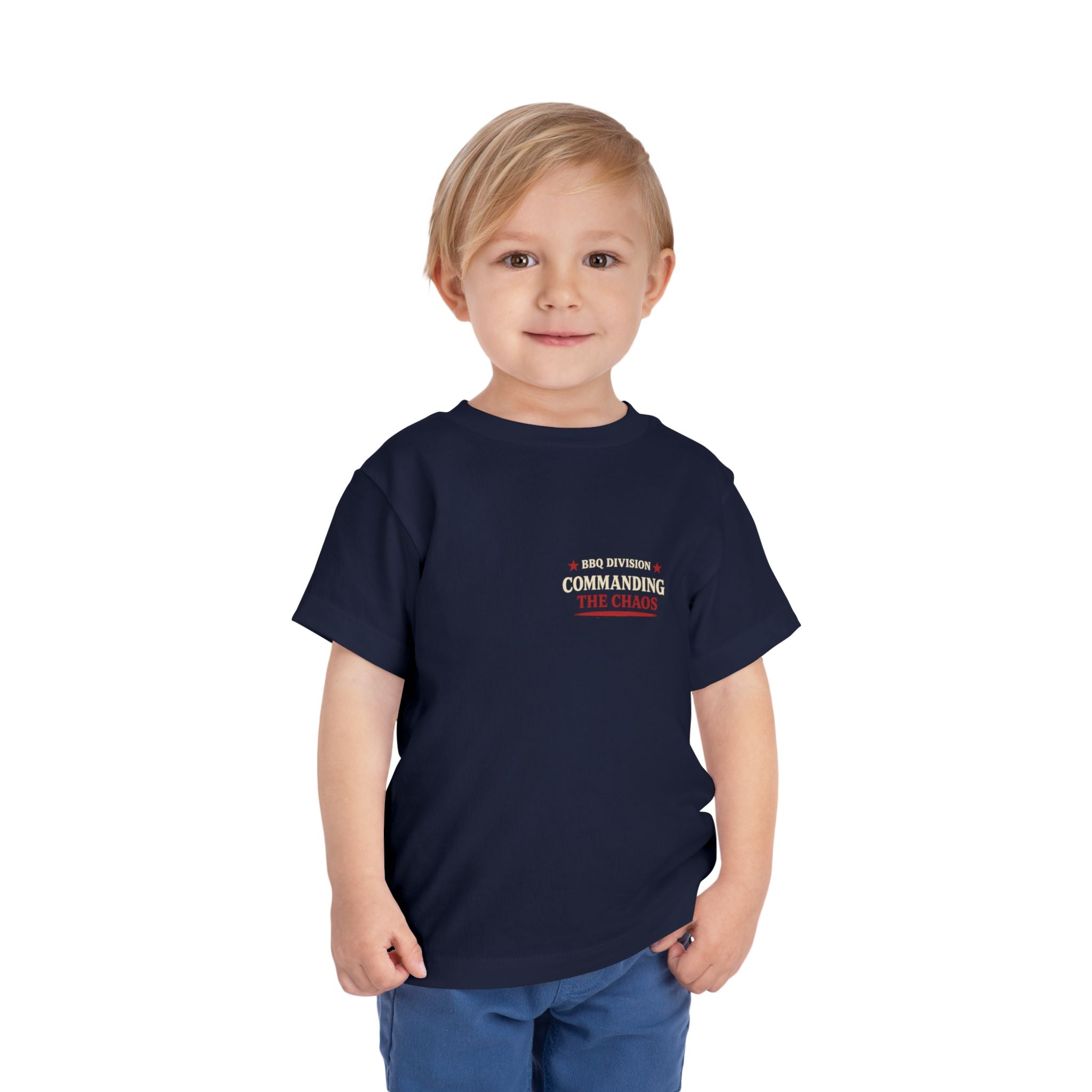 Funny 4th of July Shirt, Commanding the Chaos, Family Matching Independence Day T-Shirt