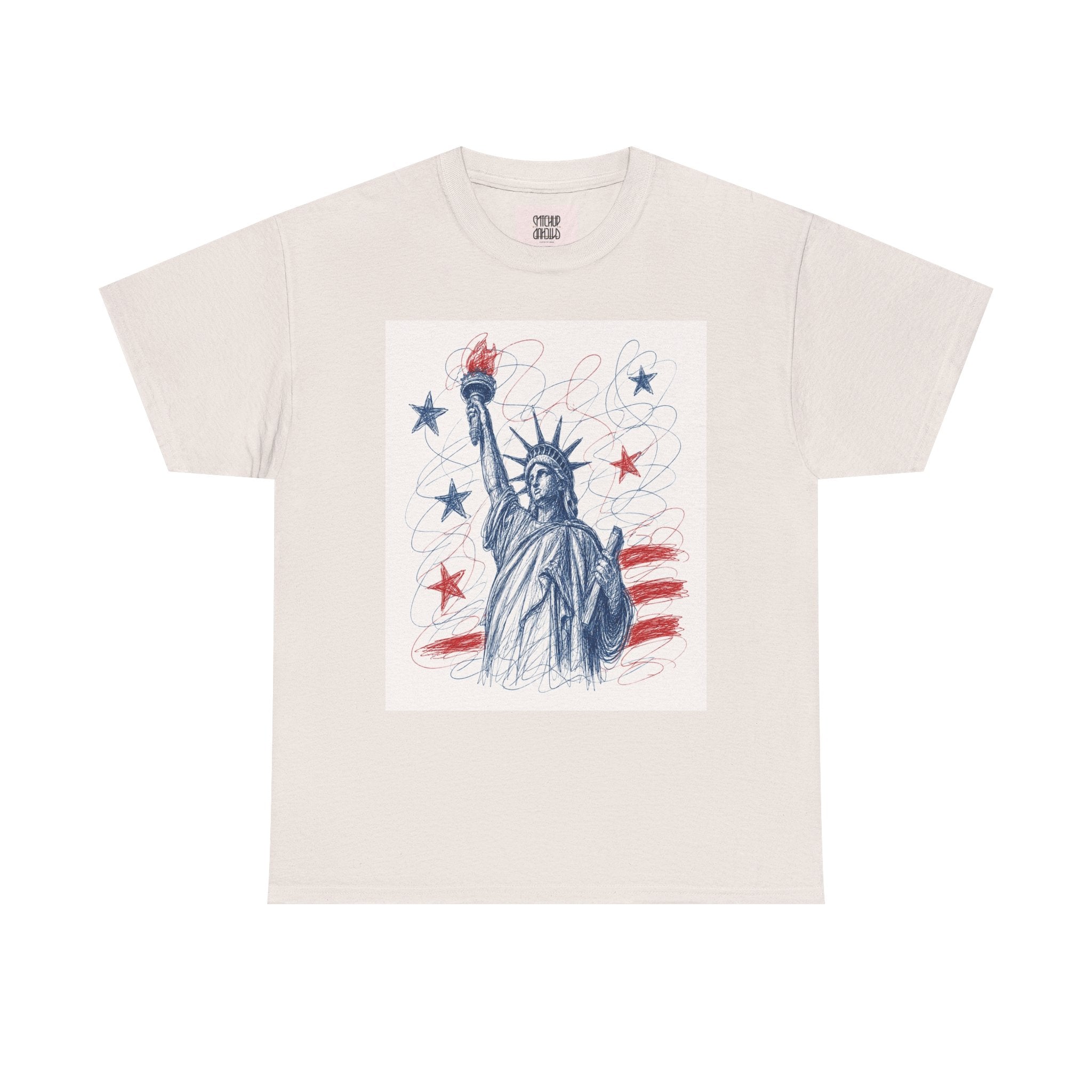 Statue of Liberty - American Freedom - Graphic T-Shirt