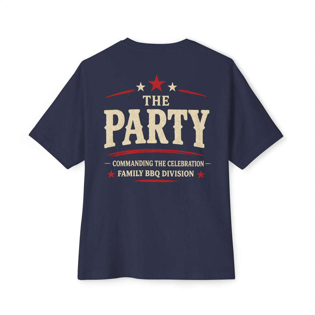 Funny 4th of July Shirt, Commanding the Party, Family Matching Independence Day T-Shirt