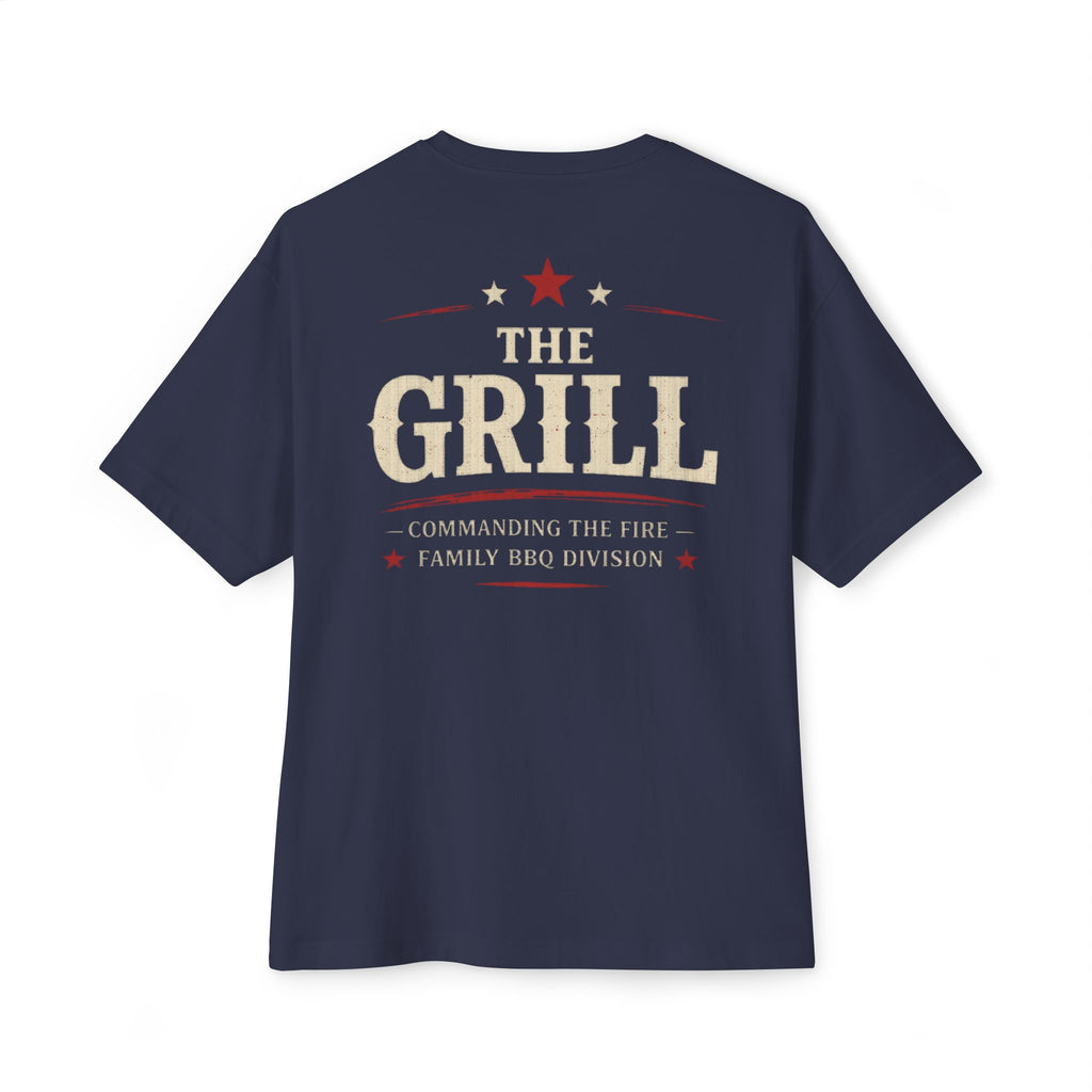 Funny 4th of July Shirt, Commanding the Grill, Family Matching Independence Day T-Shirt