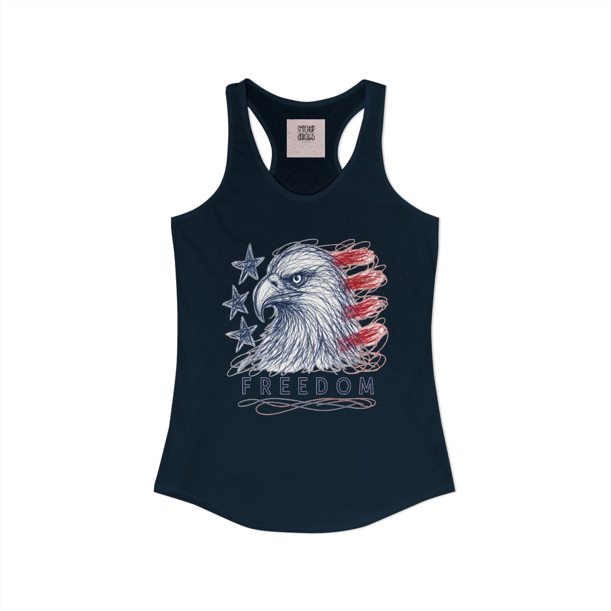 Strength & Honor - USA Pride - Women's Racerback Tank