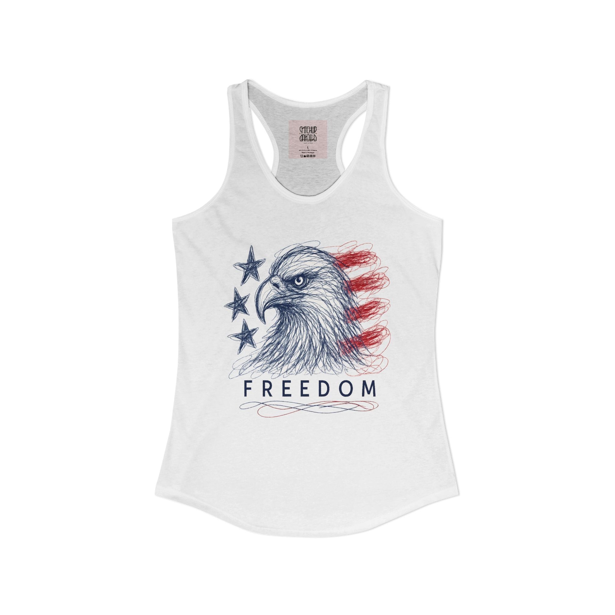 Strength & Honor - USA Pride - Women's Racerback Tank