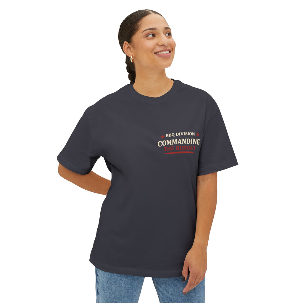 Funny 4th of July Shirt, Commanding the Budget, Family Matching Independence Day T-Shirt