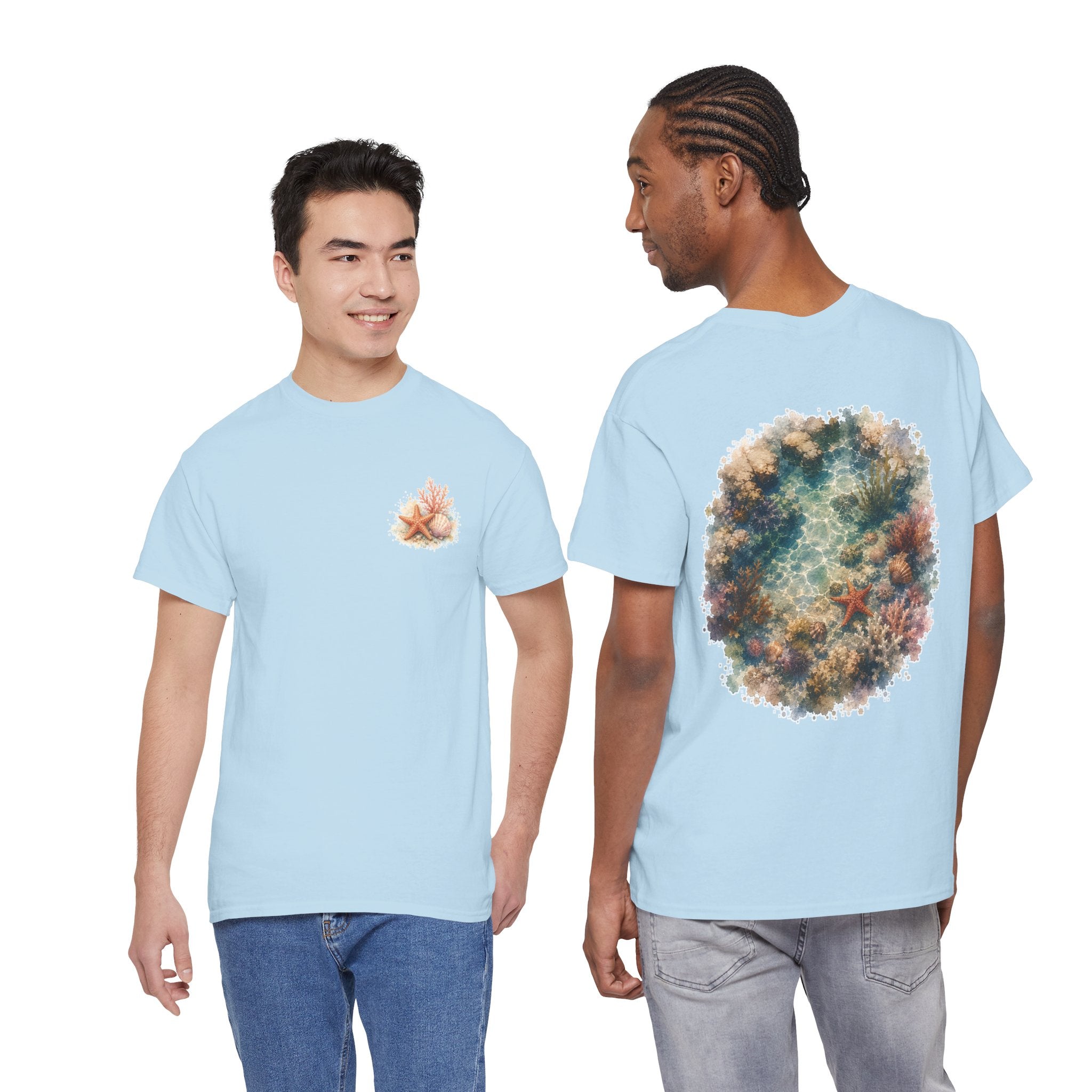 Coral Reef Dreams - Tropical Ocean Graphic T-Shirt