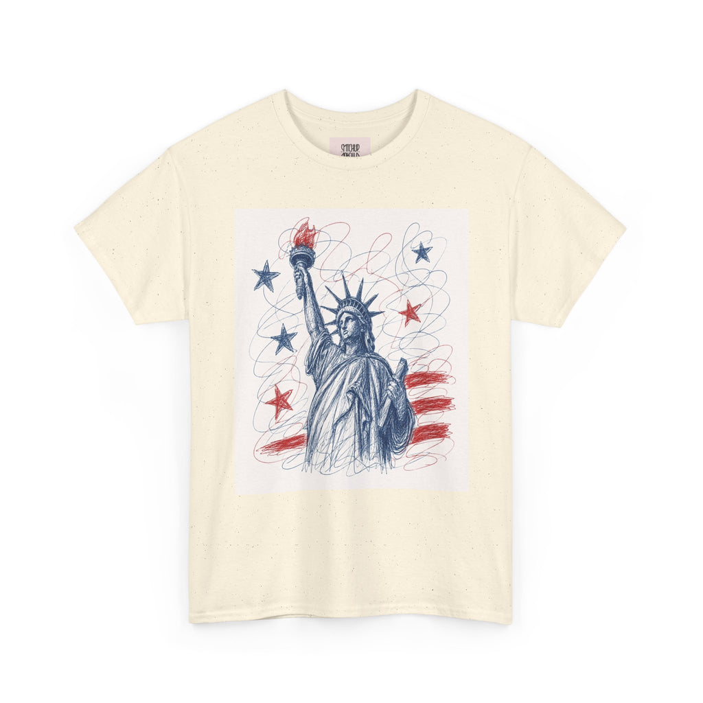 Statue of Liberty - American Freedom - Graphic T-Shirt