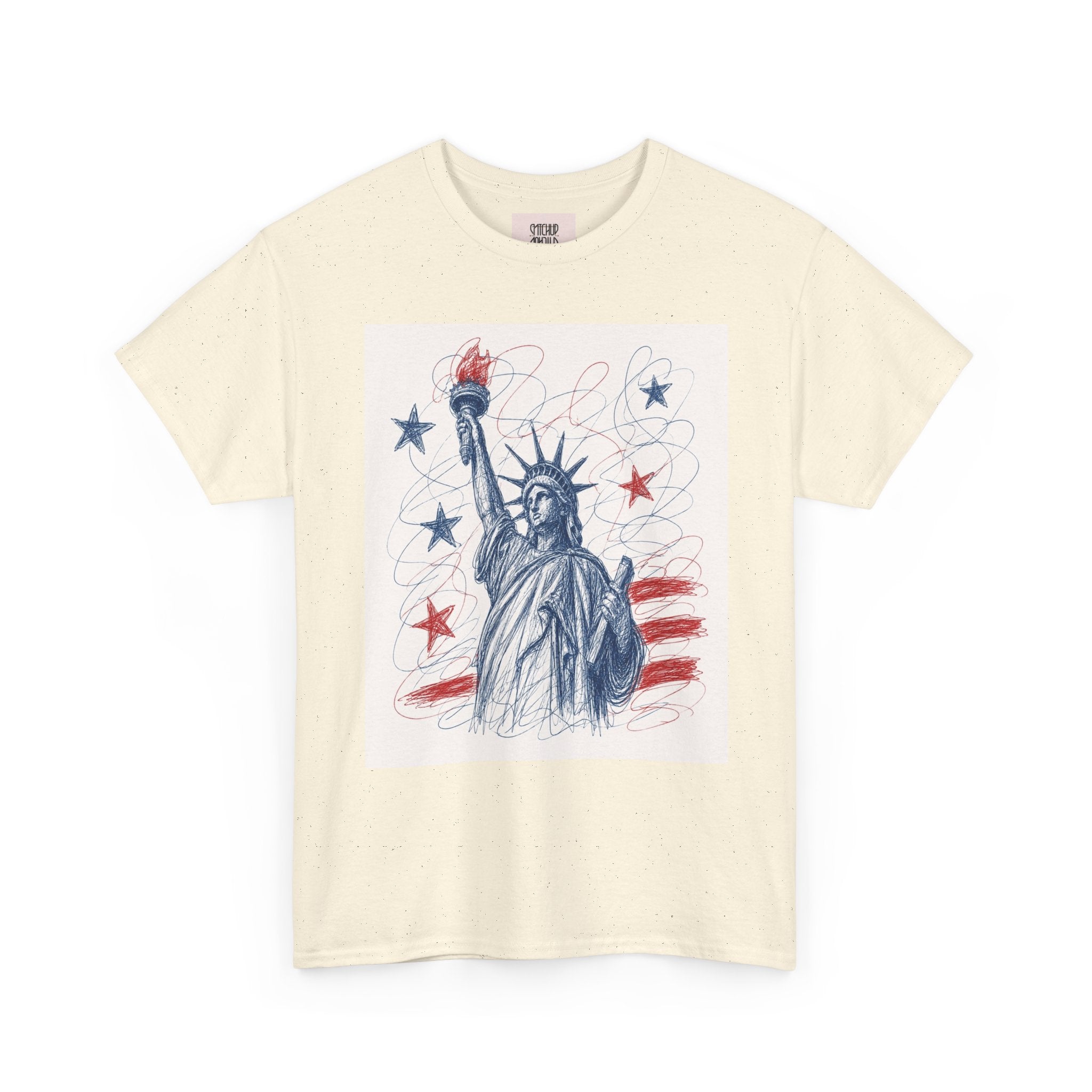 Statue of Liberty - American Freedom - Graphic T-Shirt