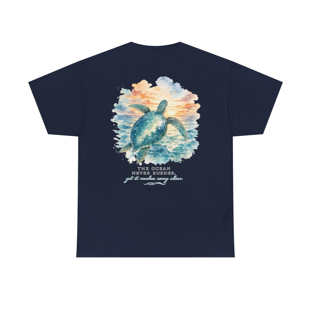 Sea Turtle Journey - Coastal Ocean Graphic T-Shirt