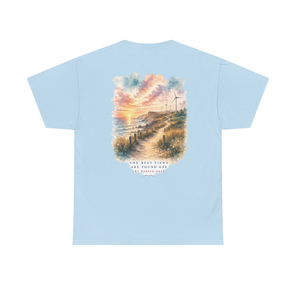 Best View Ahead - Coastal Landscape Summer Graphic T-Shirt