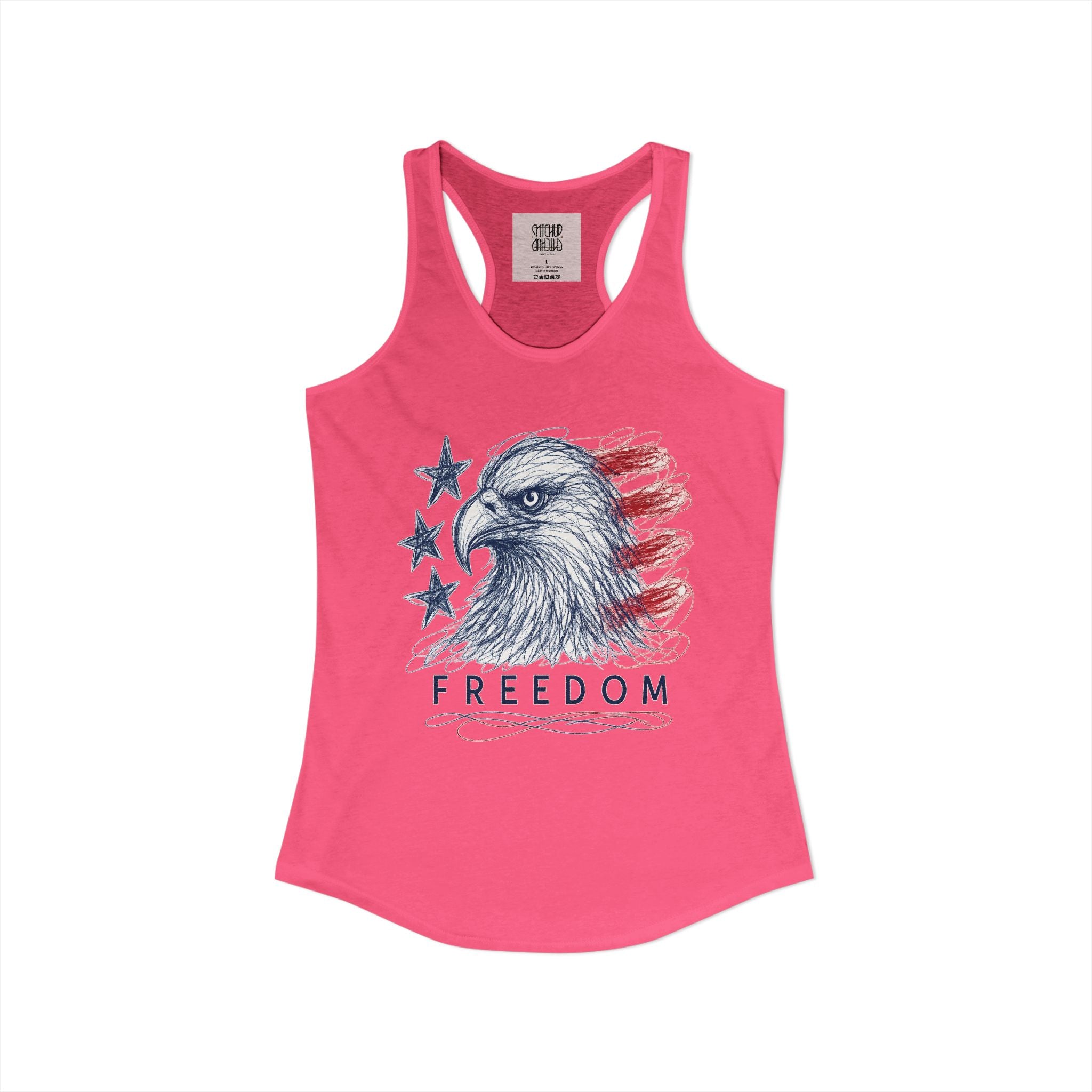 Strength & Honor - USA Pride - Women's Racerback Tank