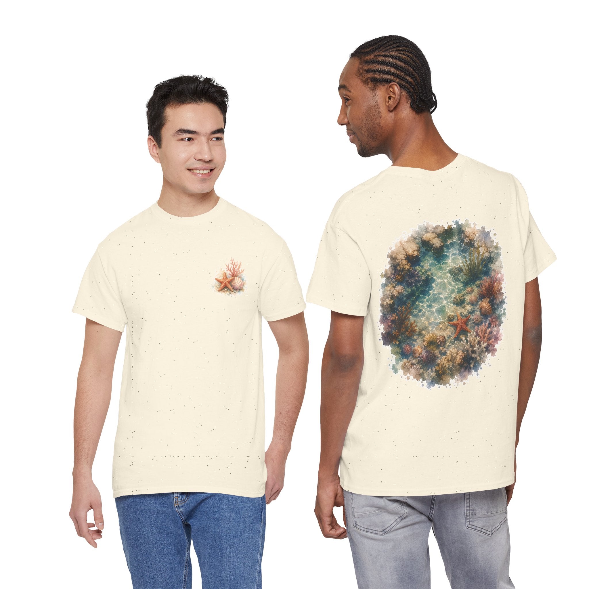 Coral Reef Dreams - Tropical Ocean Graphic T-Shirt
