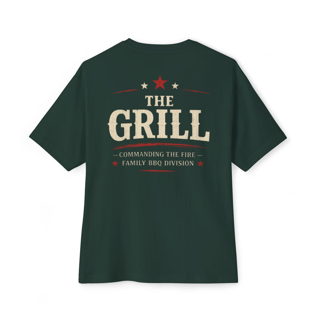 Funny 4th of July Shirt, Commanding the Grill, Family Matching Independence Day T-Shirt