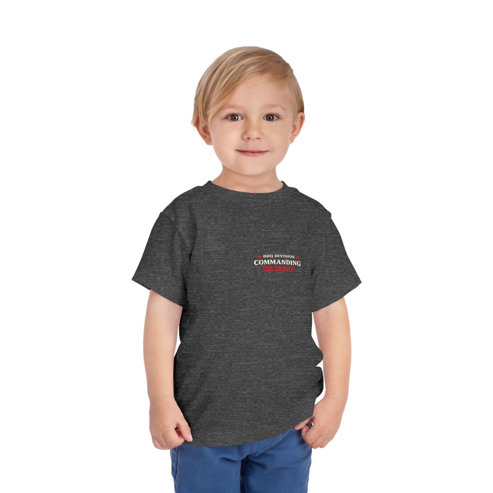 Funny 4th of July Shirt, Commanding the Snacks, Family Matching Independence Day T-Shirt