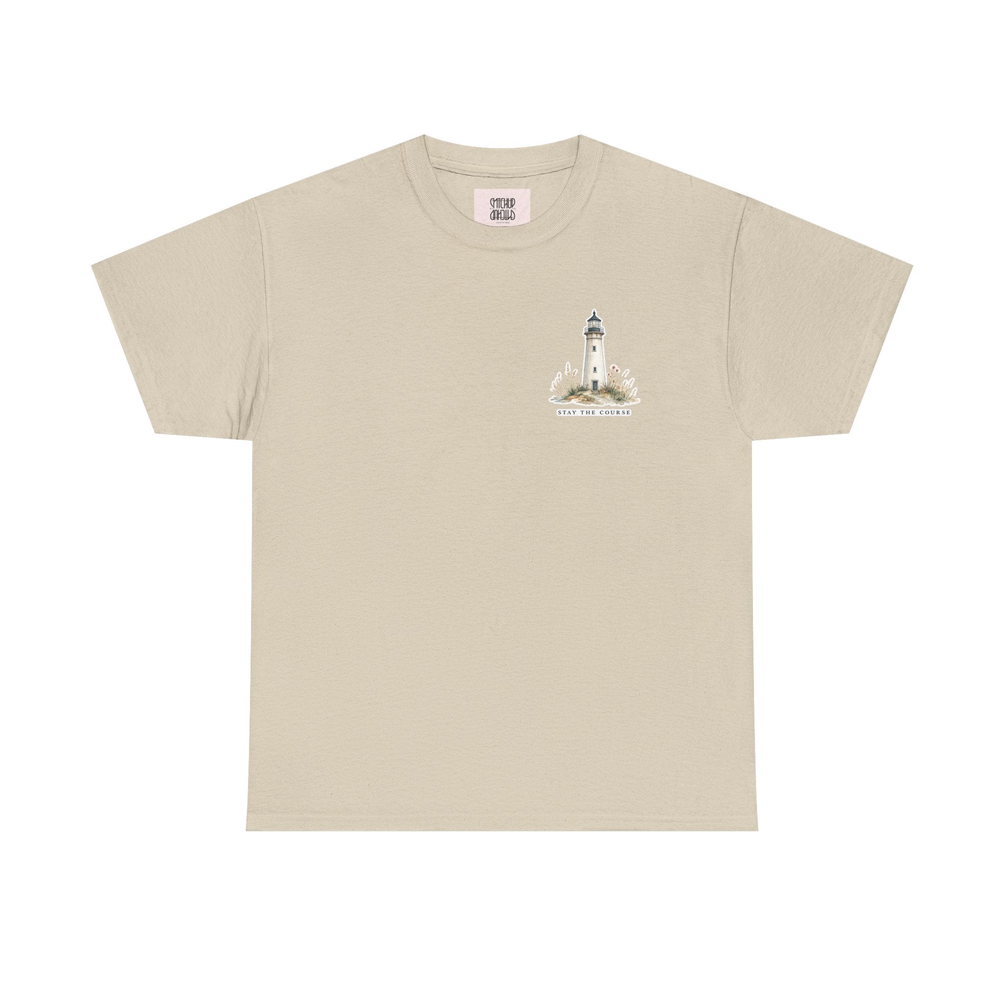 Guiding Light - Coastal Lighthouse Graphic T-Shirt