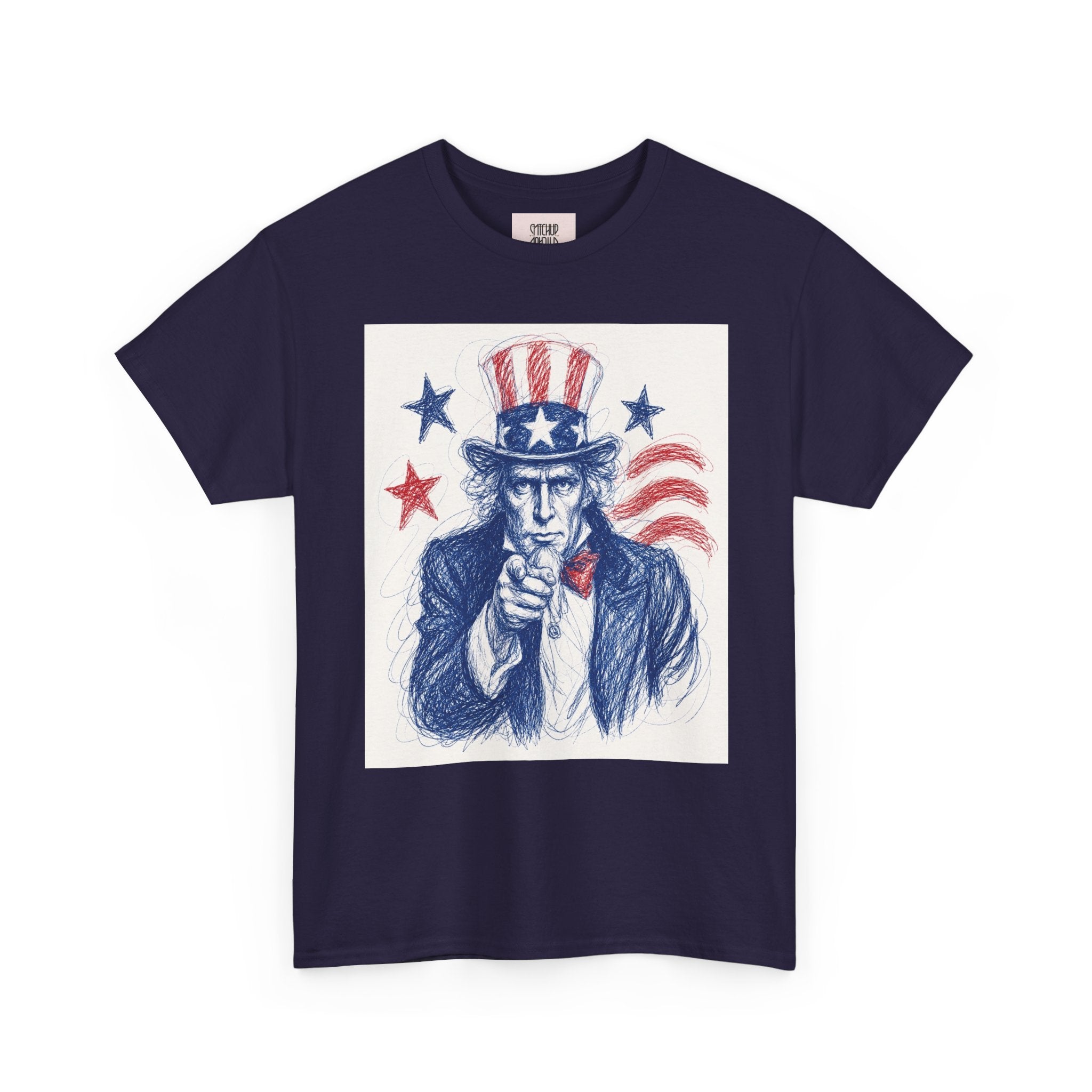 Uncle Sam - American Pride - Graphic T-Shirt