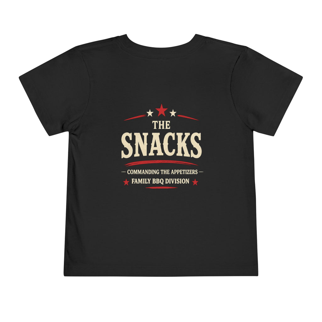 Funny 4th of July Shirt, Commanding the Snacks, Family Matching Independence Day T-Shirt