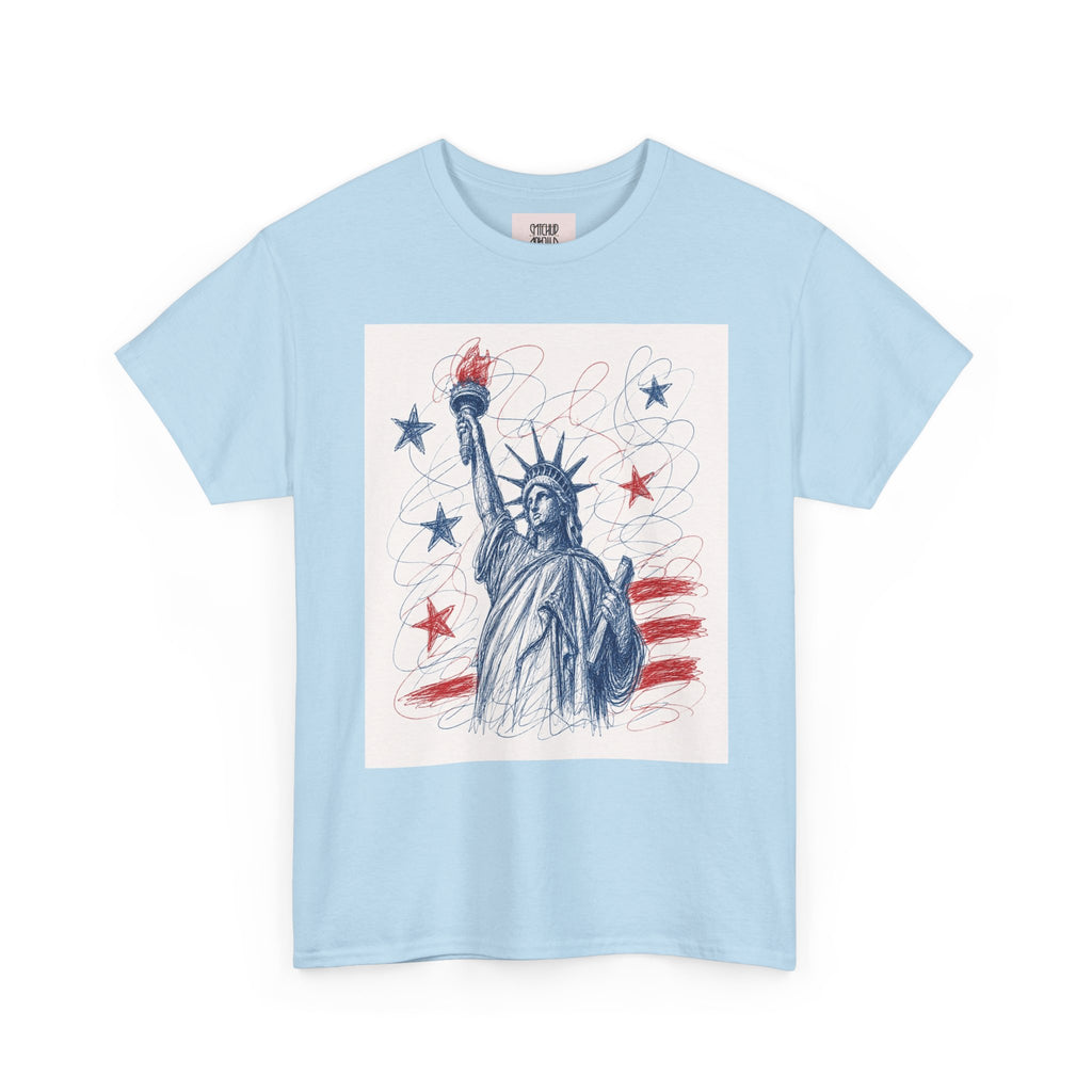 Statue of Liberty - American Freedom - Graphic T-Shirt