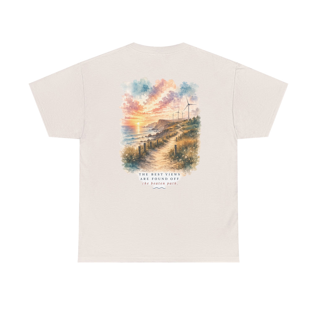 Best View Ahead - Coastal Landscape Summer Graphic T-Shirt