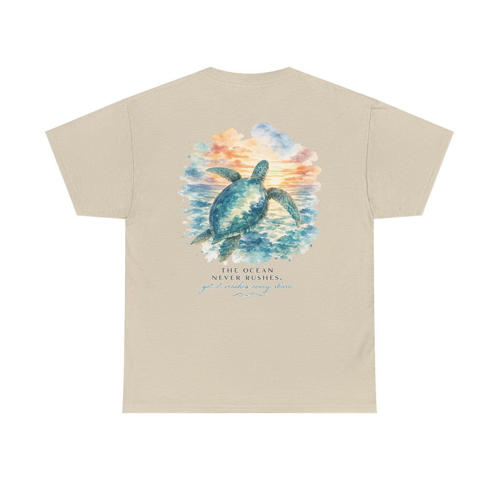 Sea Turtle Journey - Coastal Ocean Graphic T-Shirt