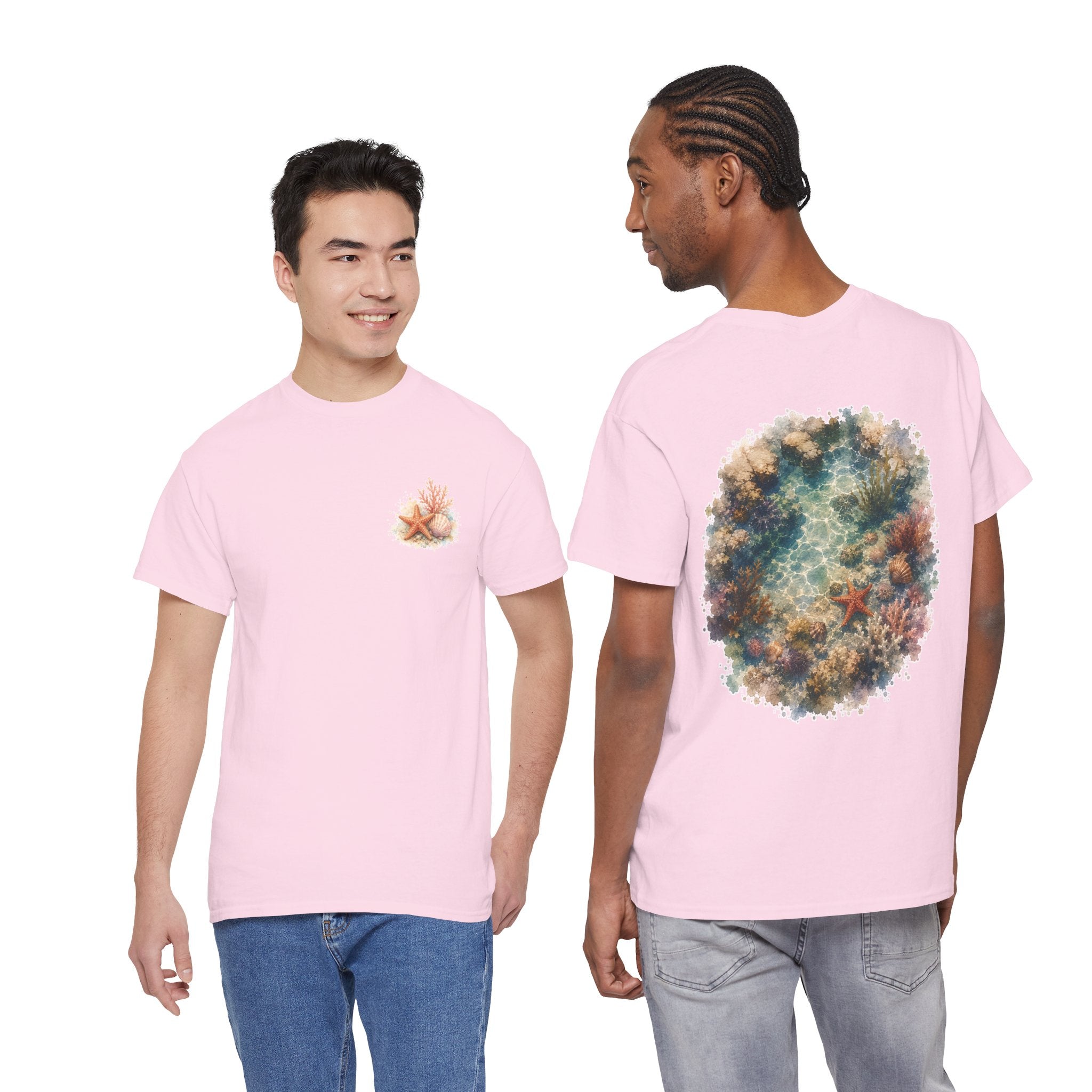 Coral Reef Dreams - Tropical Ocean Graphic T-Shirt