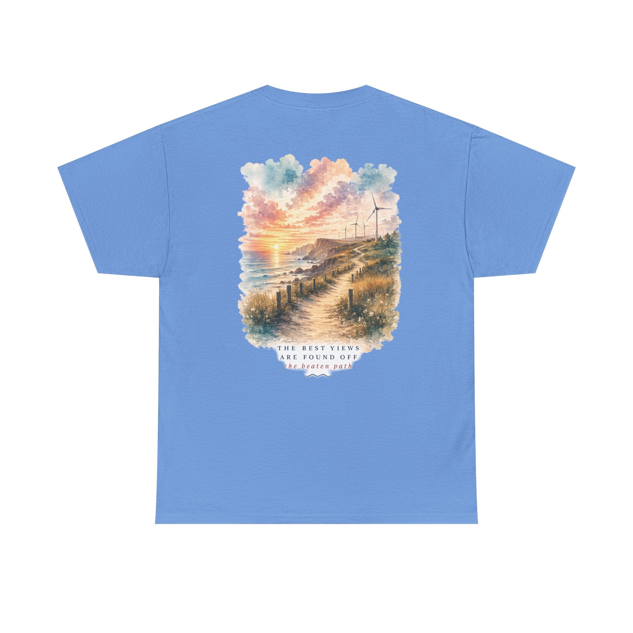Best View Ahead - Coastal Landscape Summer Graphic T-Shirt