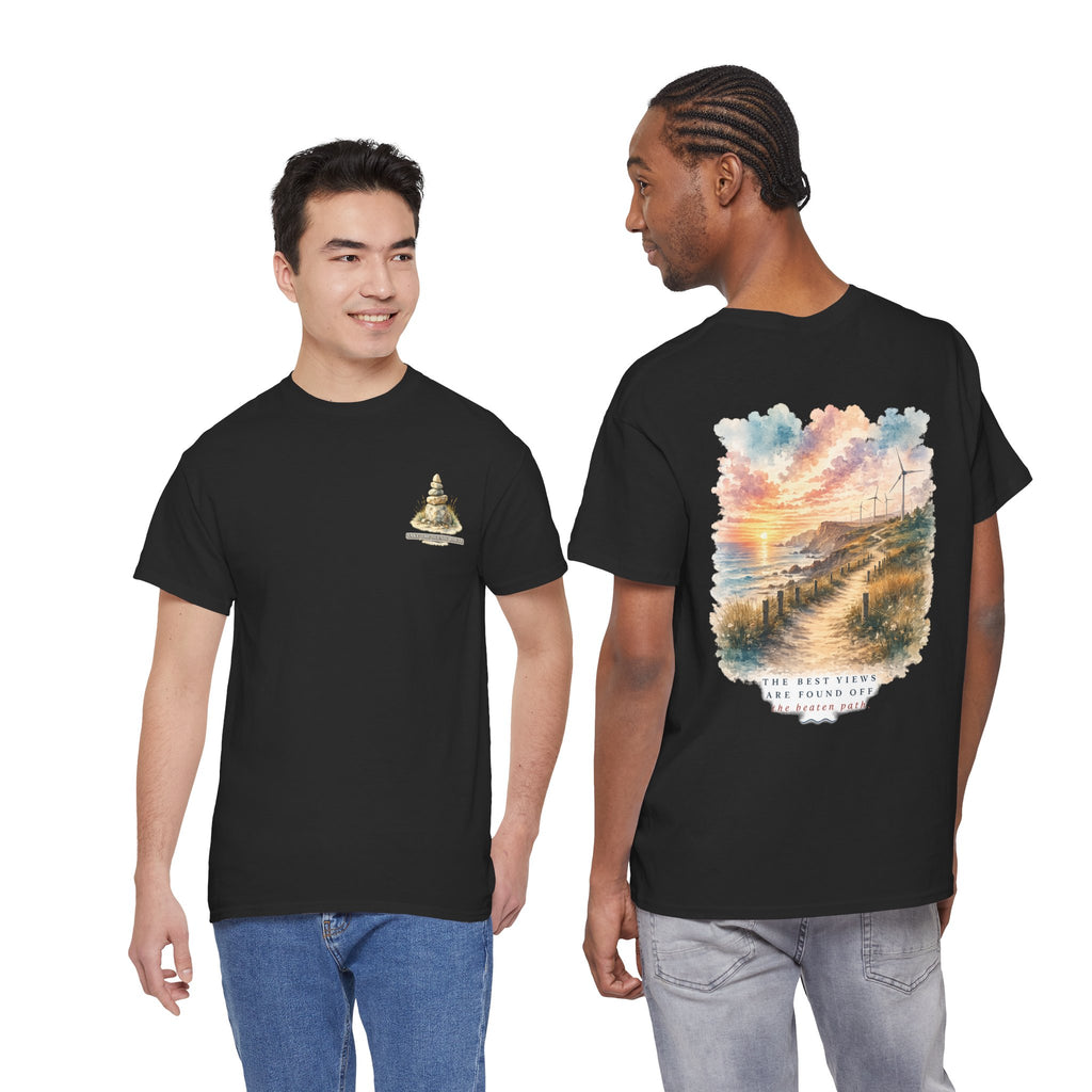 Best View Ahead - Coastal Landscape Summer Graphic T-Shirt