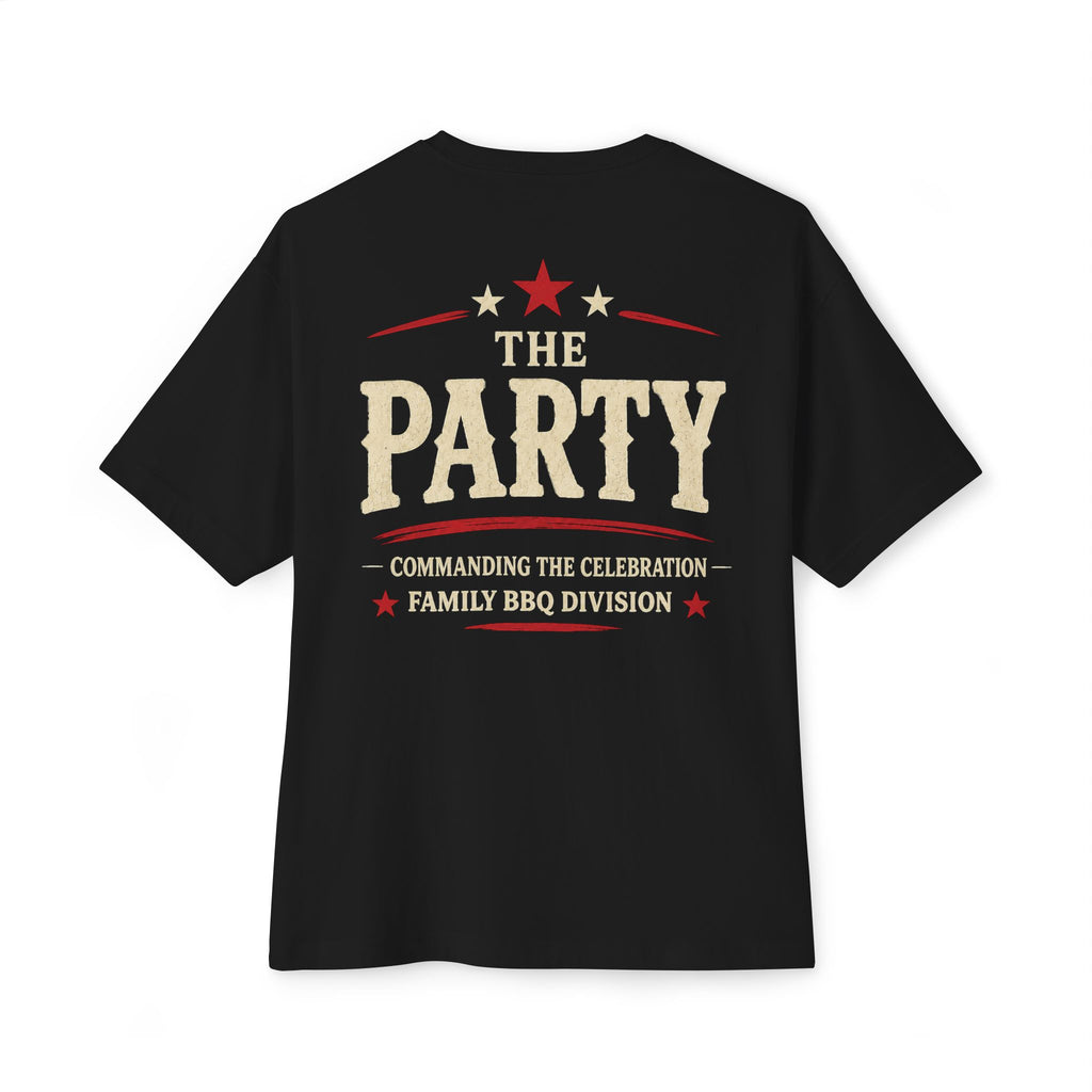 Funny 4th of July Shirt, Commanding the Party, Family Matching Independence Day T-Shirt