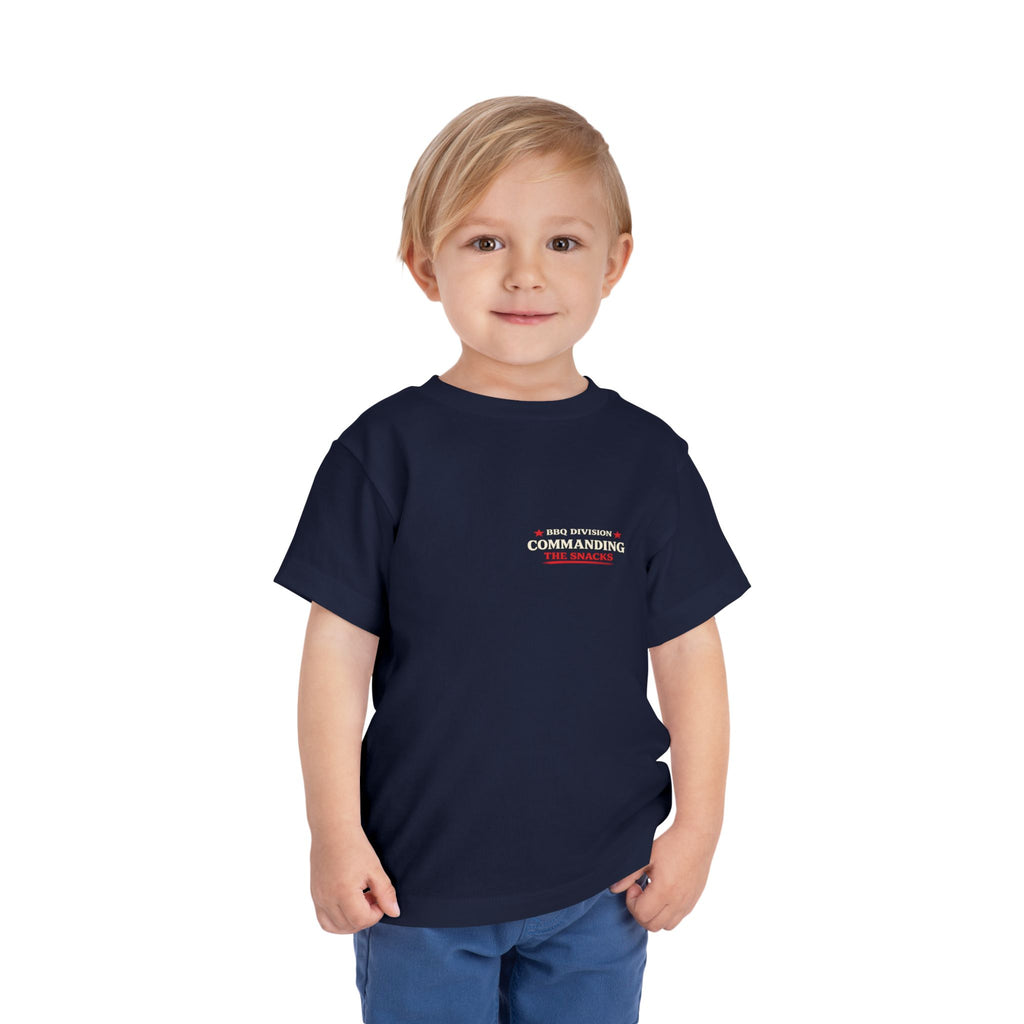 Funny 4th of July Shirt, Commanding the Snacks, Family Matching Independence Day T-Shirt