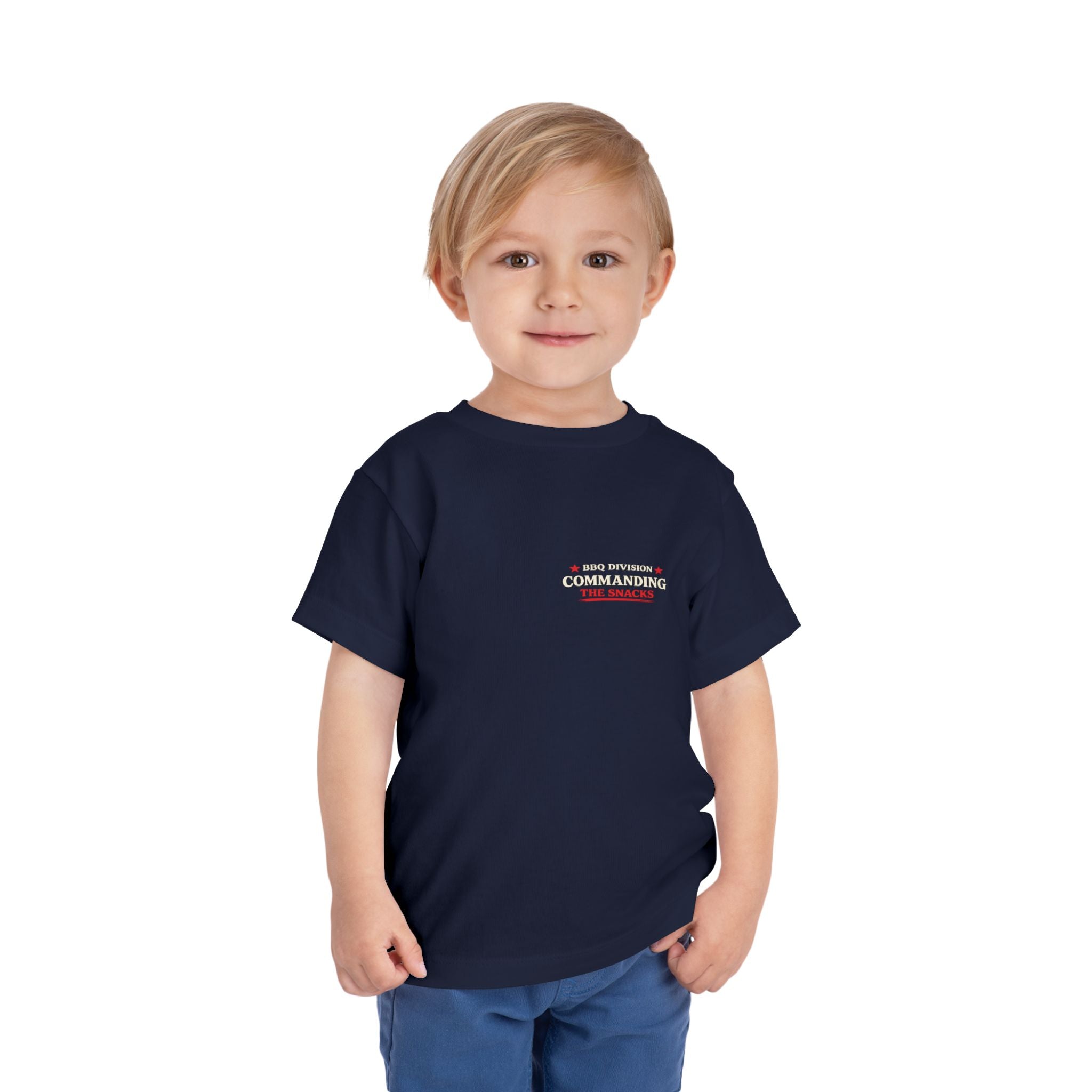 Funny 4th of July Shirt, Commanding the Snacks, Family Matching Independence Day T-Shirt