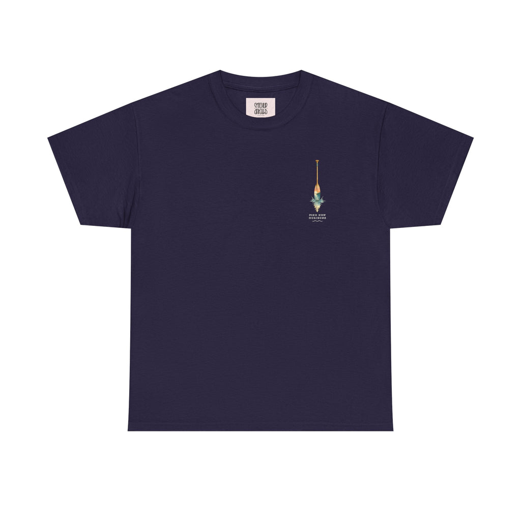 Sunset Paddle - Coastal Adventure Graphic T-Shirt