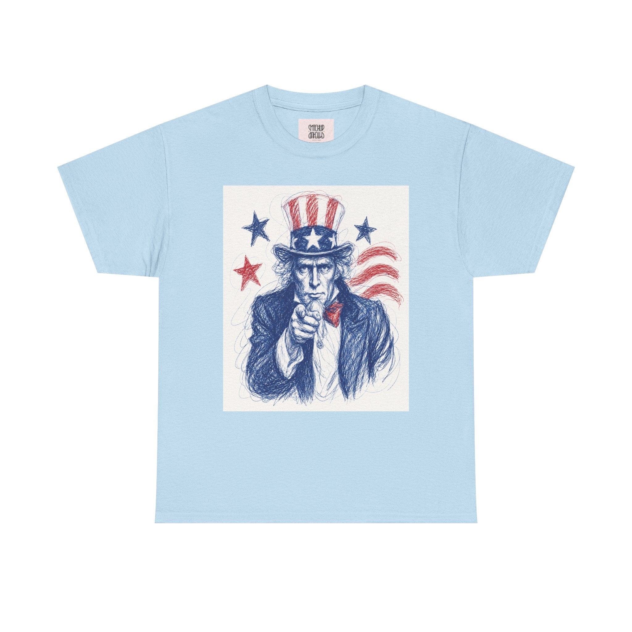 Uncle Sam - American Pride - Graphic T-Shirt