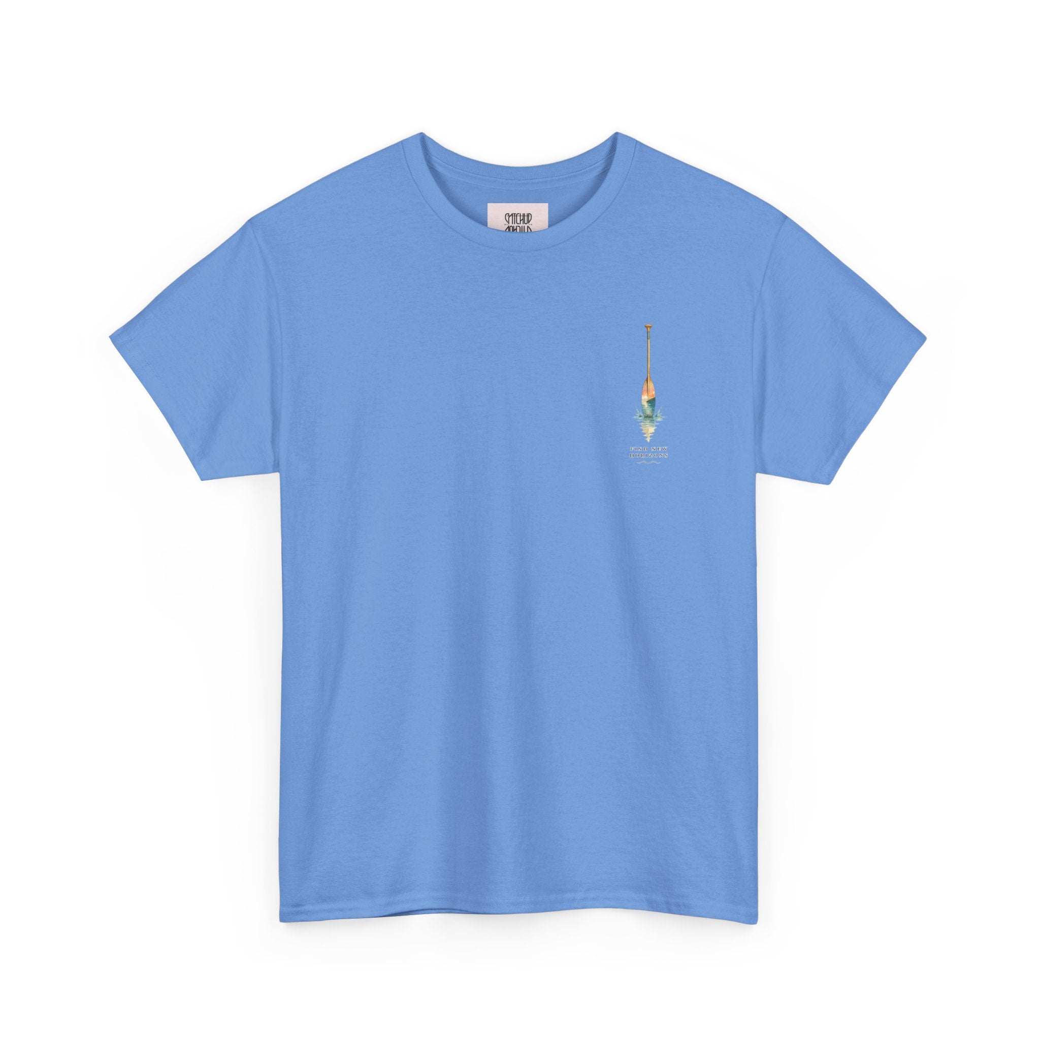 Sunset Paddle - Coastal Adventure Graphic T-Shirt