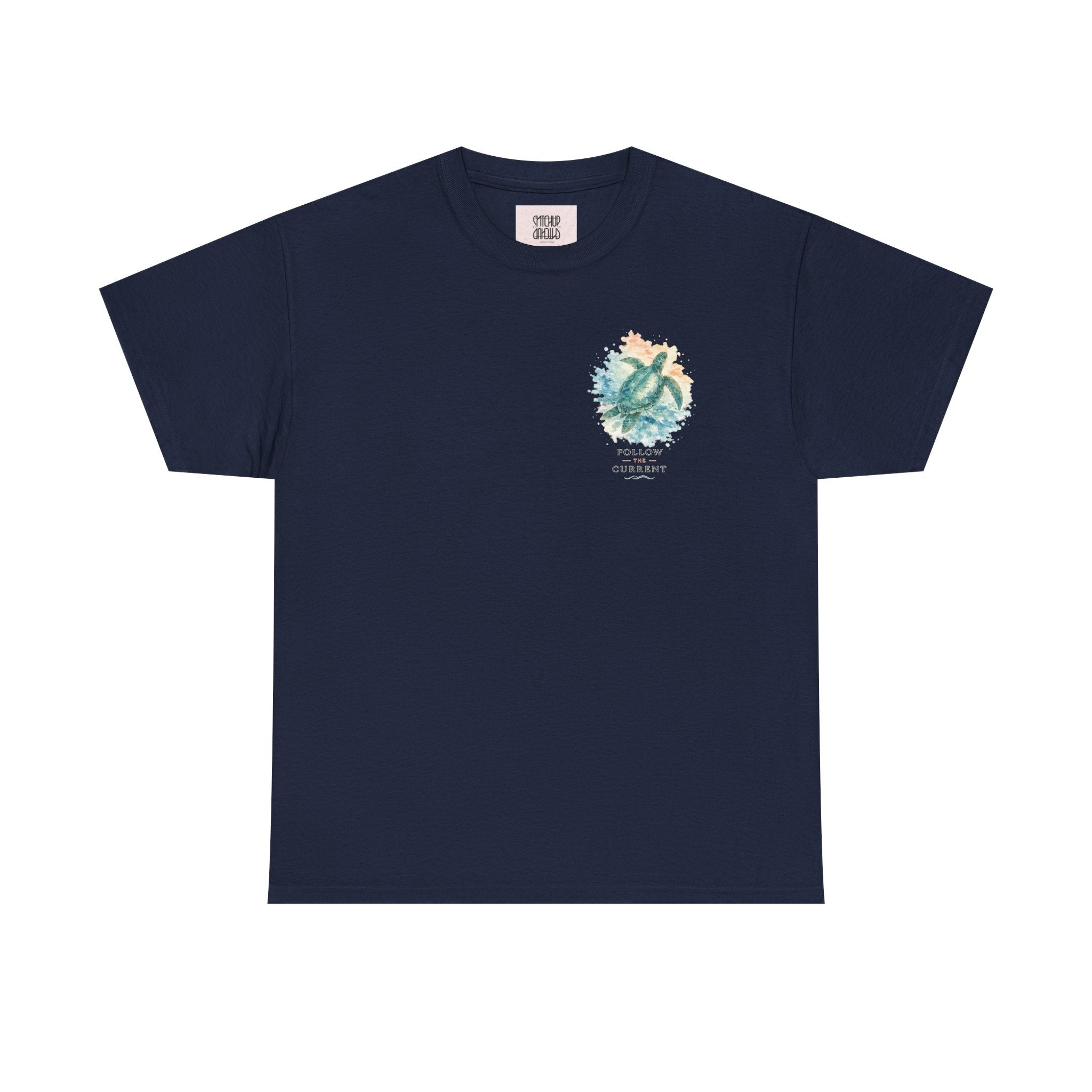 Sea Turtle Journey - Coastal Ocean Graphic T-Shirt