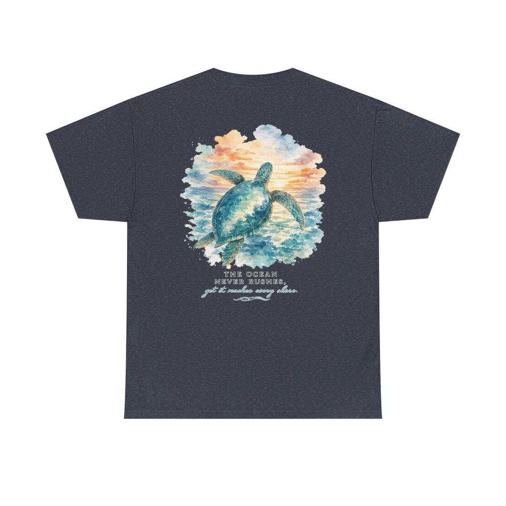 Sea Turtle Journey - Coastal Ocean Graphic T-Shirt