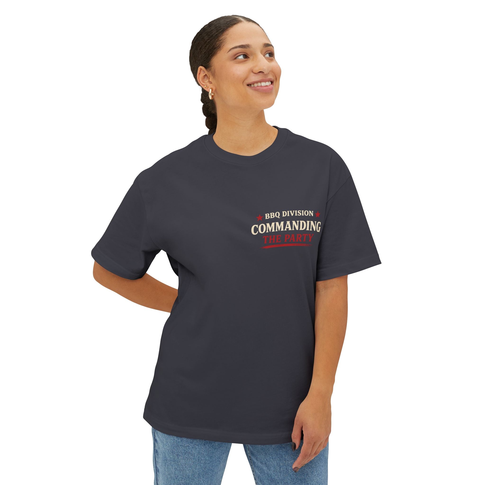 Funny 4th of July Shirt, Commanding the Party, Family Matching Independence Day T-Shirt