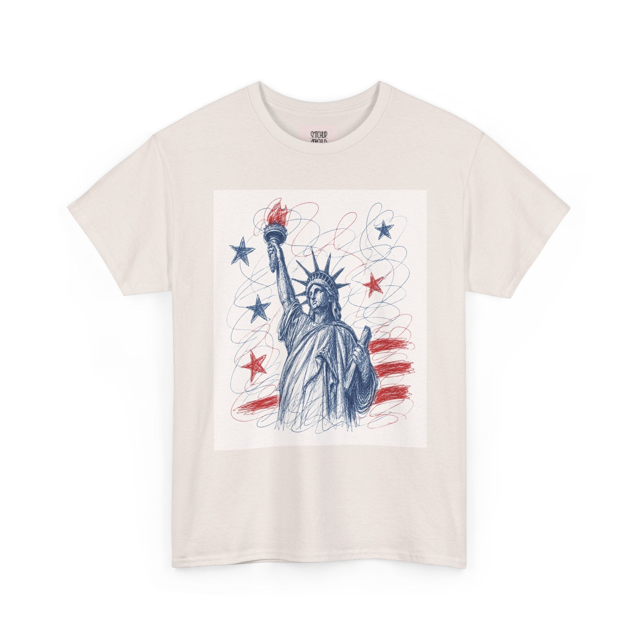 Statue of Liberty - American Freedom - Graphic T-Shirt