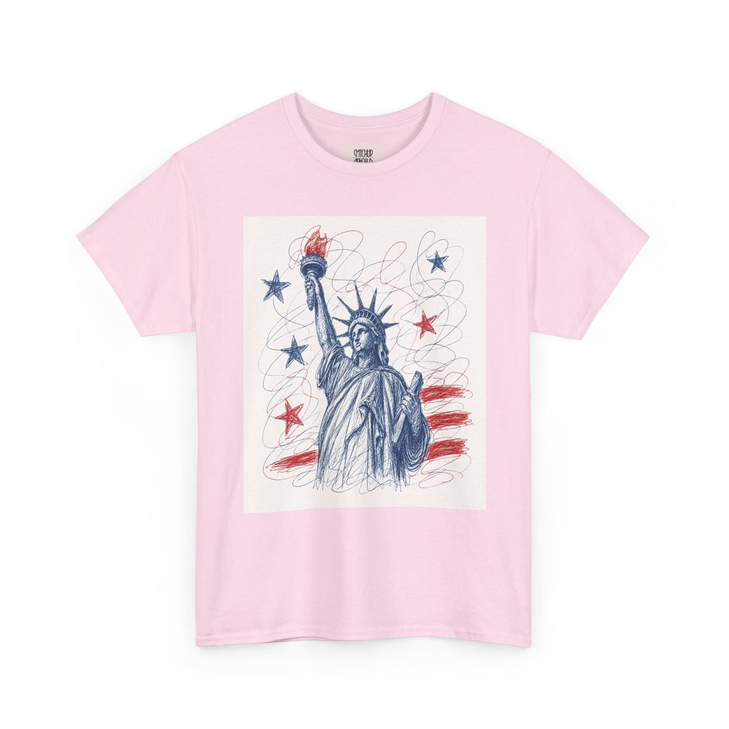 Statue of Liberty - American Freedom - Graphic T-Shirt