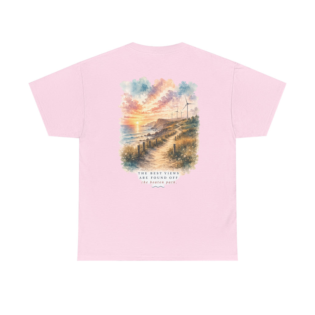 Best View Ahead - Coastal Landscape Summer Graphic T-Shirt