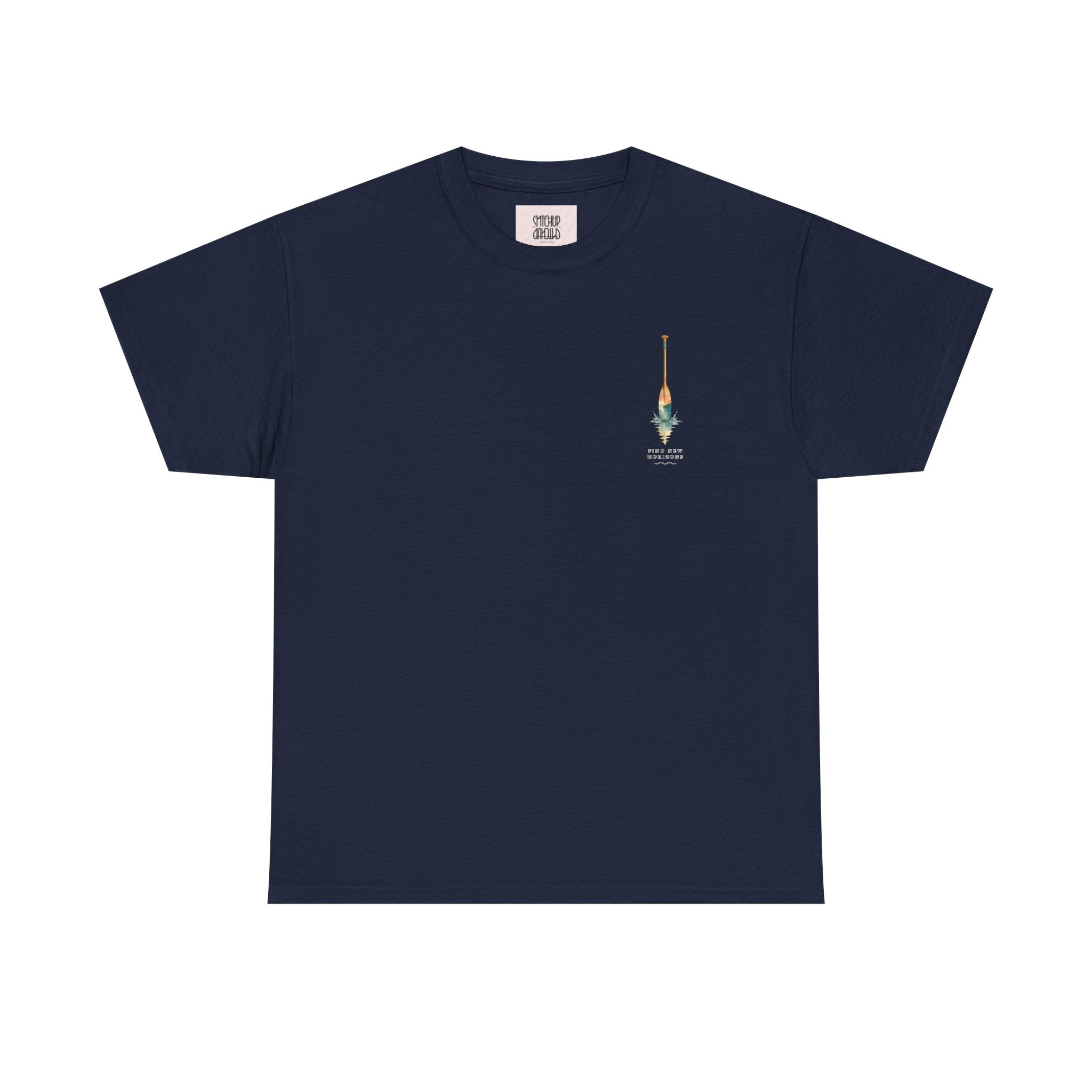Sunset Paddle - Coastal Adventure Graphic T-Shirt
