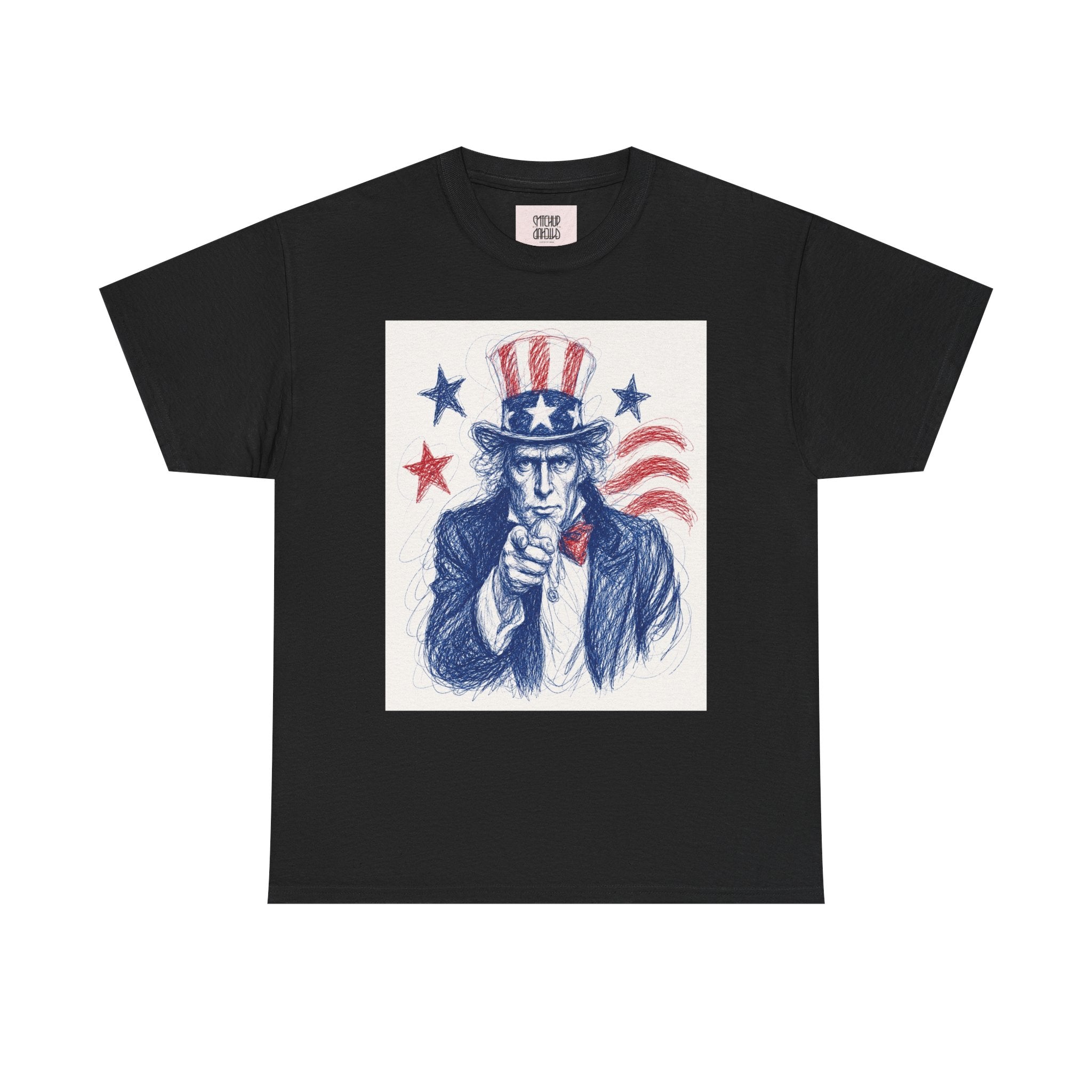 Uncle Sam - American Pride - Graphic T-Shirt
